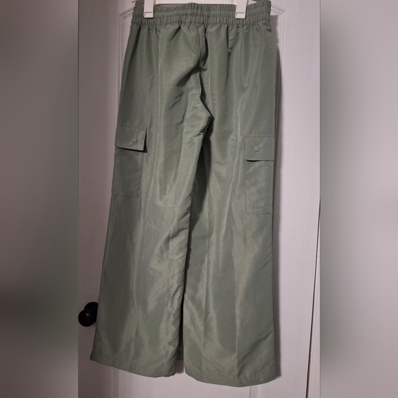 adidas Women's Sage Green Cargo Joggers - Picture 5 of 5